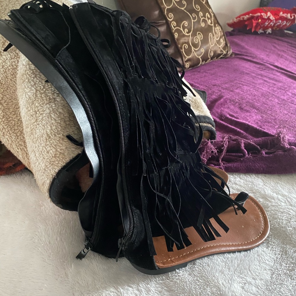 One of a kind gladiator sandals